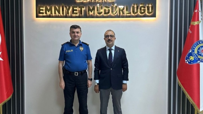 ARAR’DAN, EMNİYET MÜDÜRÜ AYHAN’A ZİYARET